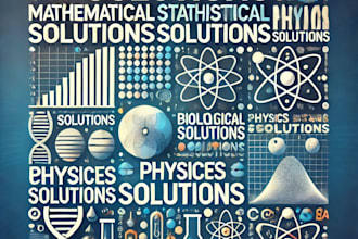 offer industrial solutions in statistical, mathematical and  biological problems