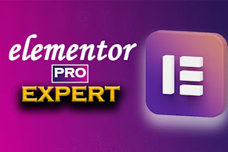 built website as elementor pro expert to redesign any page