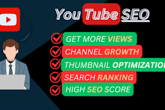 youtube channel and video SEO