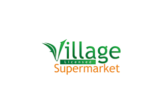 do modern village logo design and brand identity