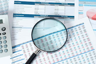 prepare profit loss, balance sheet, cash flow statement, financial statements