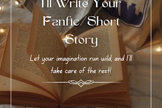 write your fanfiction, short story with creative flair