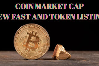 list the crypto token coin listing on coinmarketcap coingecko top exchange