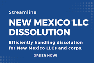 do new mexico llc dissolution