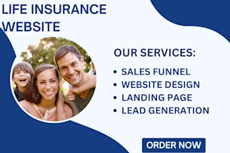 life insurance leads insurance website insurance funnel life insurance