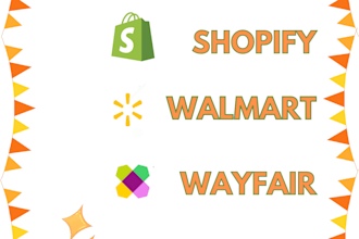 list your products on shopify, walmart and wayfair with expert listing services