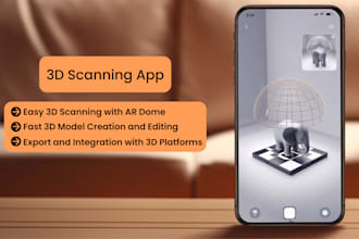 develop a custom 3d scanning and ar app like qlone for your business