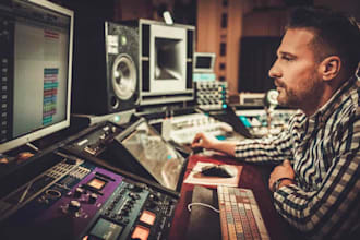 create a full instrumental or backing track soundtrack cover