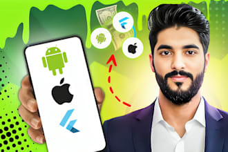 do mobile app development, ios or android app development as a flutter developer