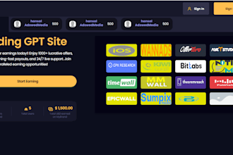 build an offerwall, rewards and earning website