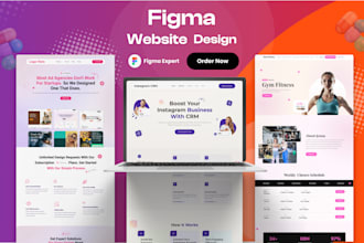 do design figma website, figma ui ux ,  figma  website mockup