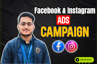 do facebook and instagram ad campaign or social media marketing manager
