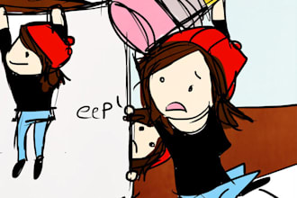 make you an ADORABLE chibi/cartoon