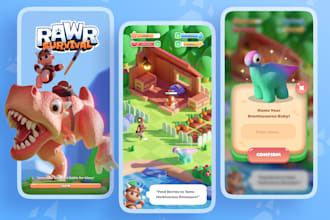 do professional mobile game development for android ios 2d 3d and PC