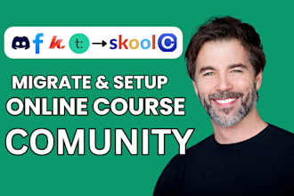 setup skool community migrate kajabi teachable membership site to skool circle
