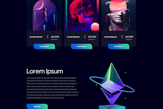 create a crypto, nft minting website, smart contract, wallet integration