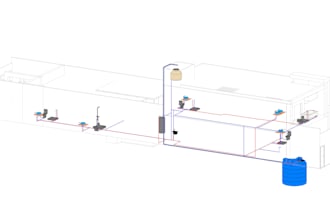 deliver mep and bim models in revit for vertical and commercial buildings