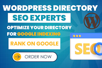 do SEO of brilliant directory, wordpress directory websites and consultation