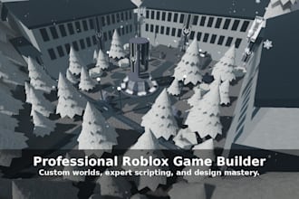 create you a professional roblox game