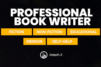 ghostwrite your book and ebook