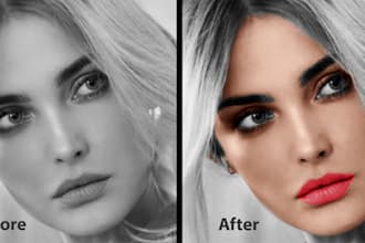 colorize photo,black and white photo and photo restoration