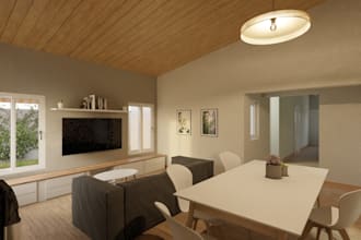 create a 3d model of a room and render it