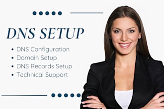professionally setup dns records for your website