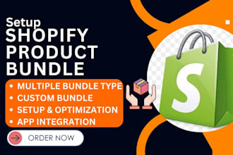 setup shopify store product bundle pumper bundler unlimited fast kaching rebolt