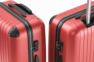 do 3d textile design, 3d luggage bag, travel bag modelling, and custom design