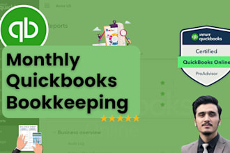 provide quickbooks bookkeeping and accounting services