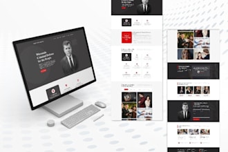 do portfolio website business website landing page cms wordpress wix squarespace