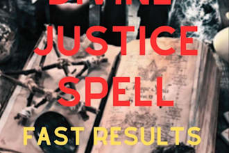 cast custom jinn divine justice spell, call for fairness, balance and karma