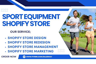 design sport equipment store sport apparel sport website sportgear shopify store