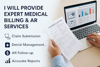 provide expert medical billing and ar services with accurate claims