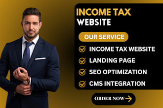 build tax website finance website tax preparation website tax income website