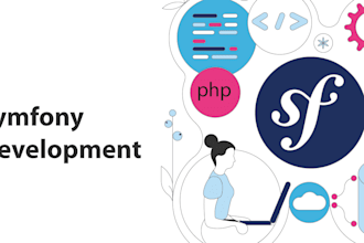 symfony web application website bug fix full stack developer symfony API