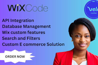 customize your wix website with wix code, wix velo, database