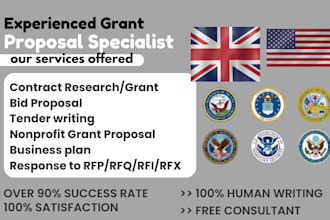 research rfp, winning response to rfp proposal writing bid government contract