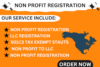 register 501c3 non profit, create bylaw,coi, reinstate 501c3 tax exempt,form 990