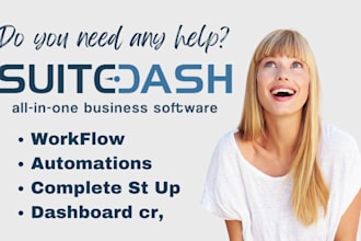 complete setup suitedash crm expert client portal workflow automation zoho crm