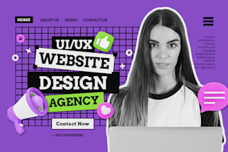 design interactive website mockups in figma