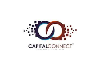 make existing elegant capital connect logo