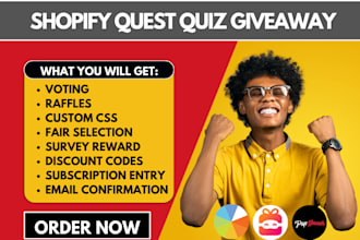 setup shopify contest quiz giveaway ninja gleam sweepwidget pineraff viral sweep