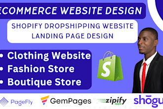 do shopify baby clothing website, t shirt store design, redesign fashion website