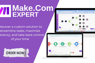 set up make com automation, made com, zapier automation, n8n