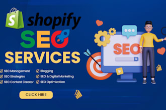 shopify SEO services to rank higher and boost store traffic