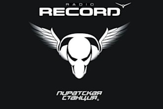 draw music, band, dj, studio record, radio, and tv logo