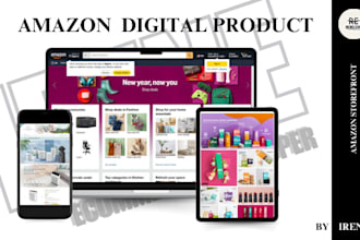 design sales automated ebook store amazon digital  product store ebook website