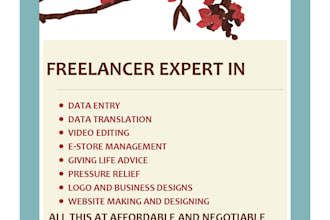 make websites, manage stores, edit videos, teach physiology, data entry