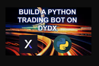 setup dydx bot, grid bot, 3commas bot,  triangular arbitrage bot, binance crypto